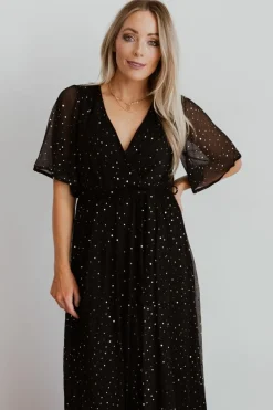 Clearance Baltic Born Grace Sparkle Gown | Black