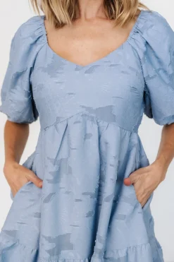 Discount Baltic Born Hayward Dress | Dusty Blue DustyBlue