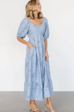 Discount Baltic Born Hayward Dress | Dusty Blue DustyBlue
