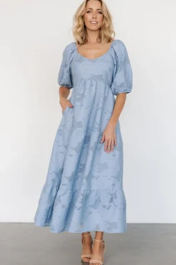 Discount Baltic Born Hayward Dress | Dusty Blue DustyBlue