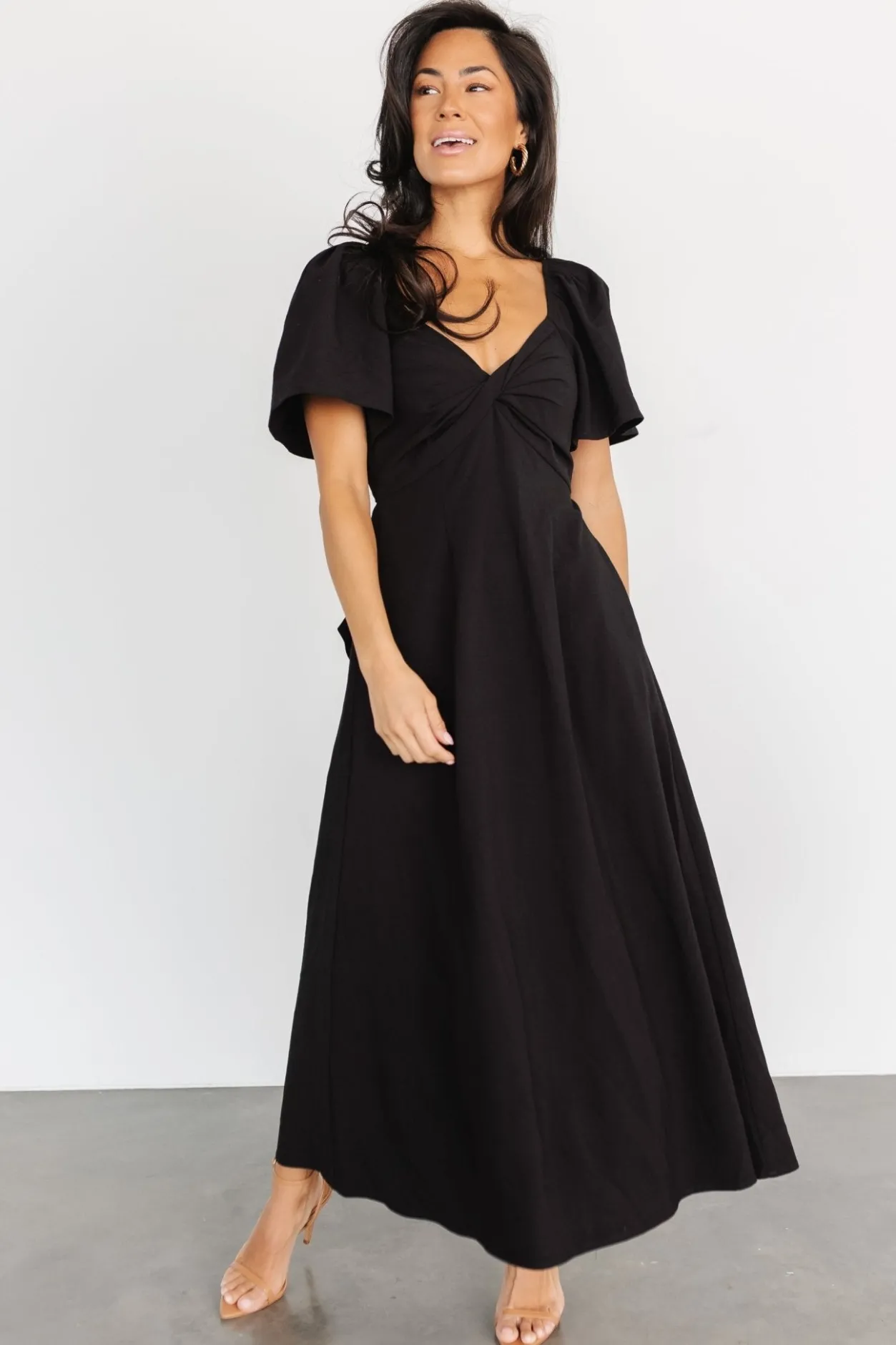 Sale Baltic Born Indie Back Tie Dress | Black