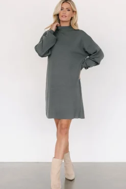 Sale Baltic Born Jennings Sweater Dress | Winter Green WinterGreen