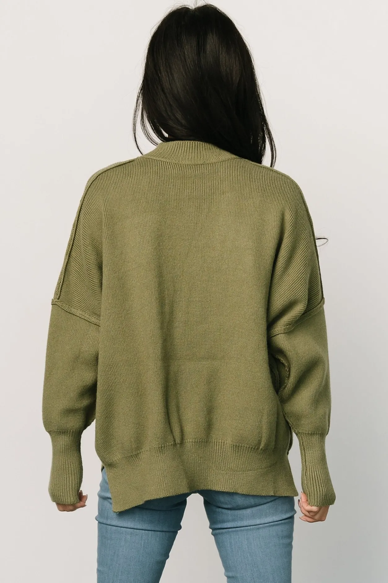 Hot Baltic Born Jeremiah Knit Sweater | Olive