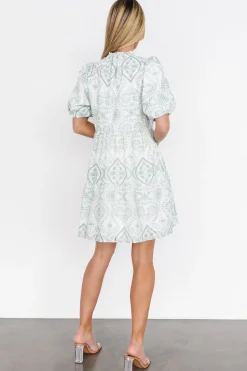 Best Baltic Born Josie Eyelet Babydoll Dress | White + Sage White+Sage