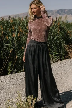 Outlet Baltic Born Joss Velvet Top | Dusty Clove DustyClove