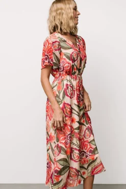 Clearance Baltic Born Junie Midi Dress | Multi Print MultiPrint