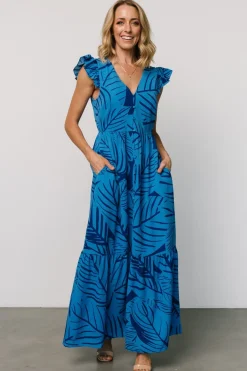 Fashion Baltic Born Kaia Button Maxi Dress | Blue Print BluePrint