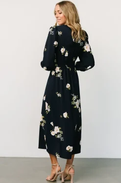Online Baltic Born Karalie Maxi Dress | Navy Floral NavyFloral