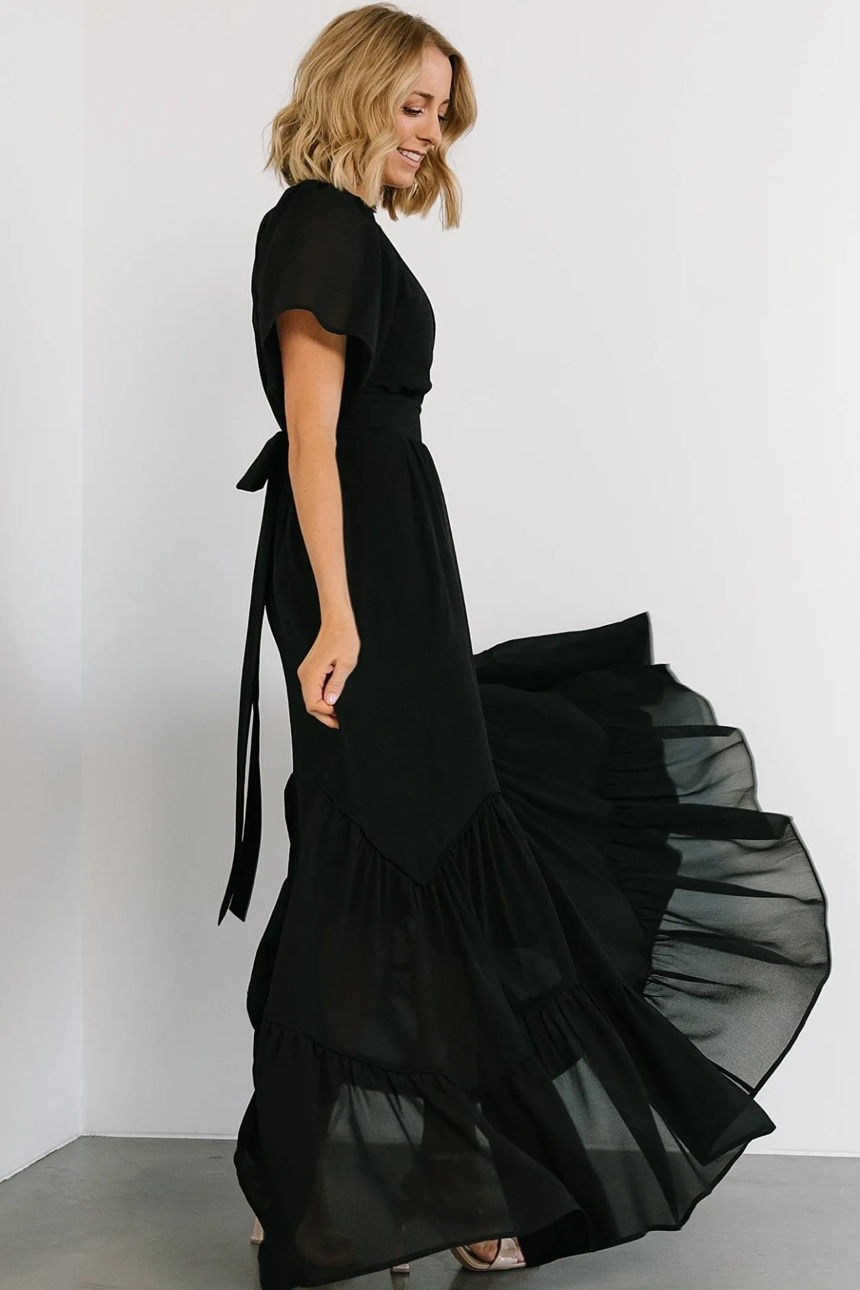 Outlet Baltic Born Katherine Maxi Dress | Black