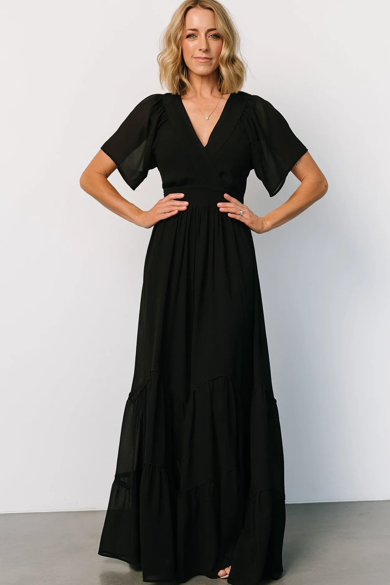 Outlet Baltic Born Katherine Maxi Dress | Black