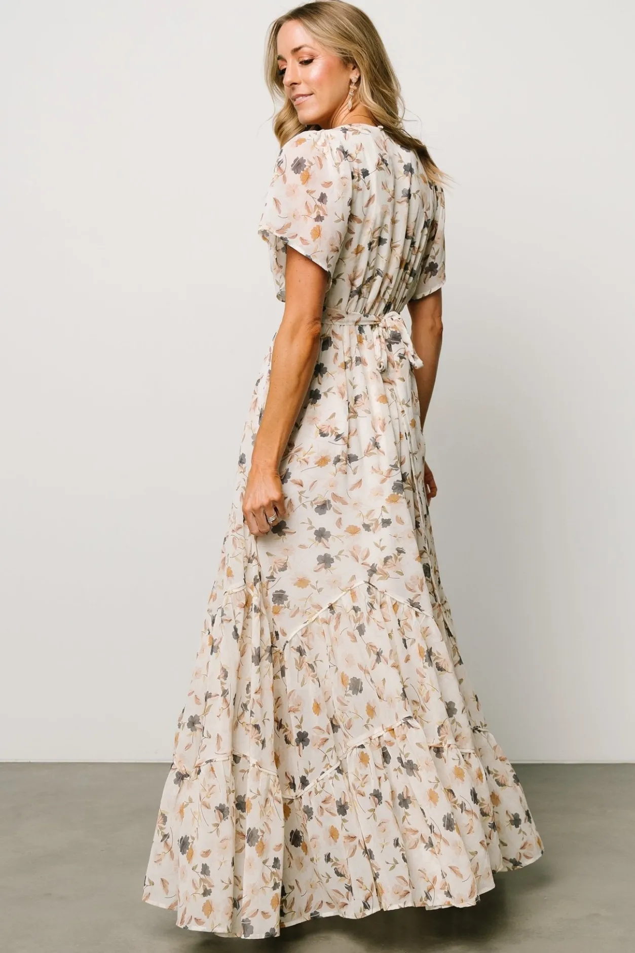 New Baltic Born Katherine Maxi Dress | Multi Floral MultiFloral