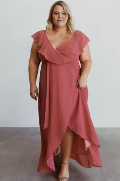 New Baltic Born Katya Ruffle Maxi Dress | Rosewood
