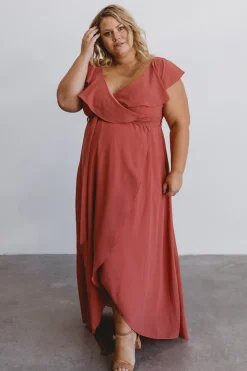 New Baltic Born Katya Ruffle Maxi Dress | Rosewood