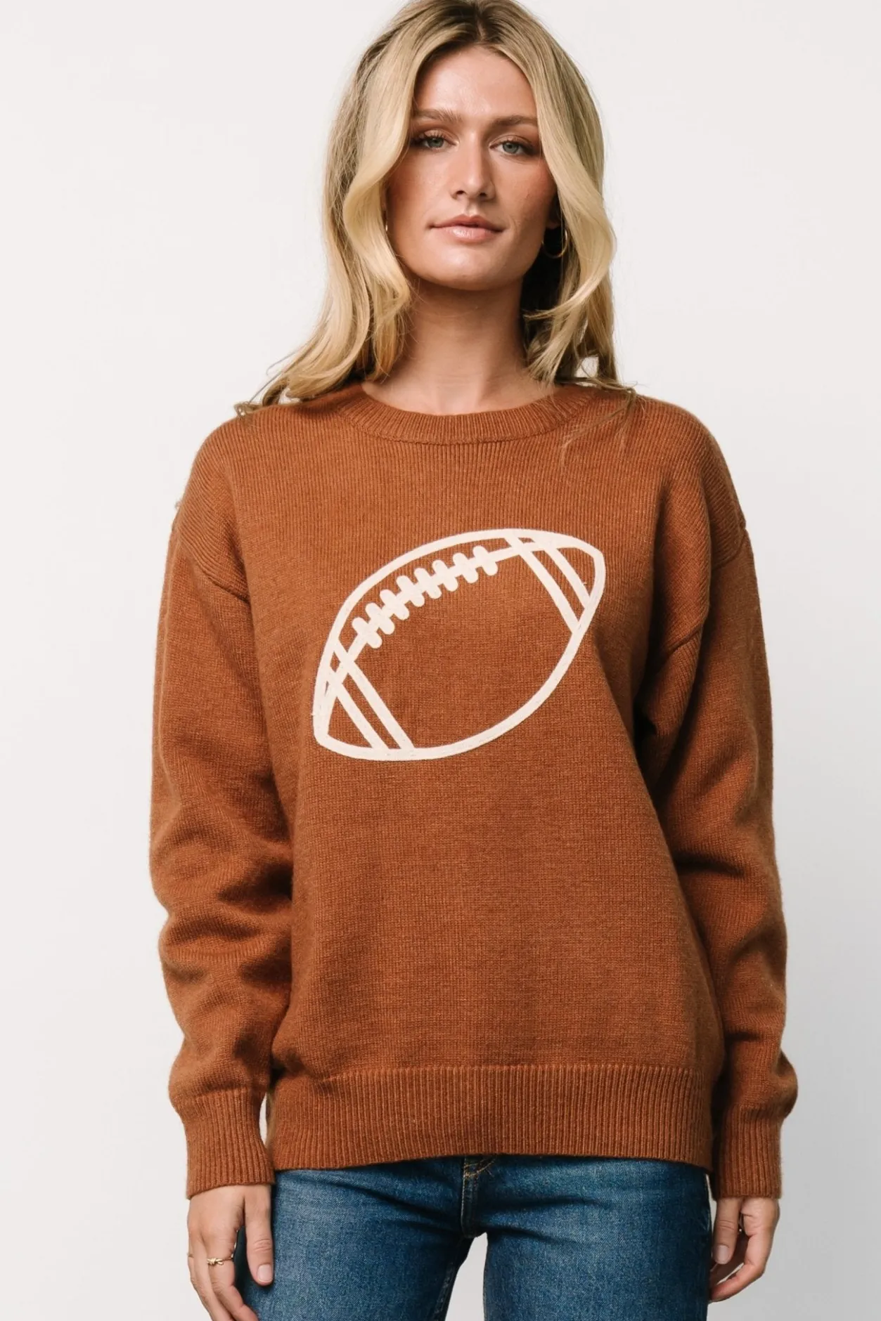Hot Baltic Born Kelce Sweater | Brown
