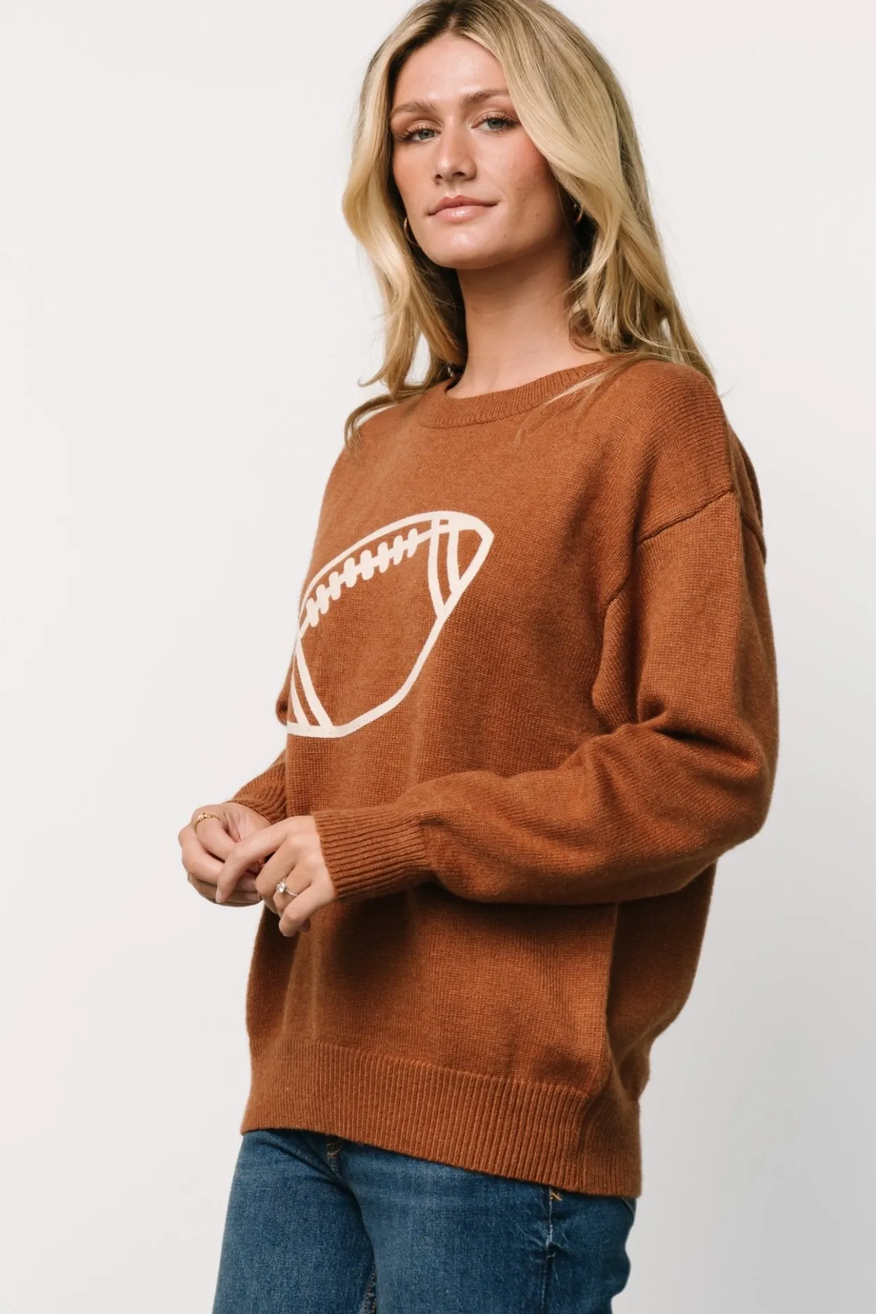 Hot Baltic Born Kelce Sweater | Brown