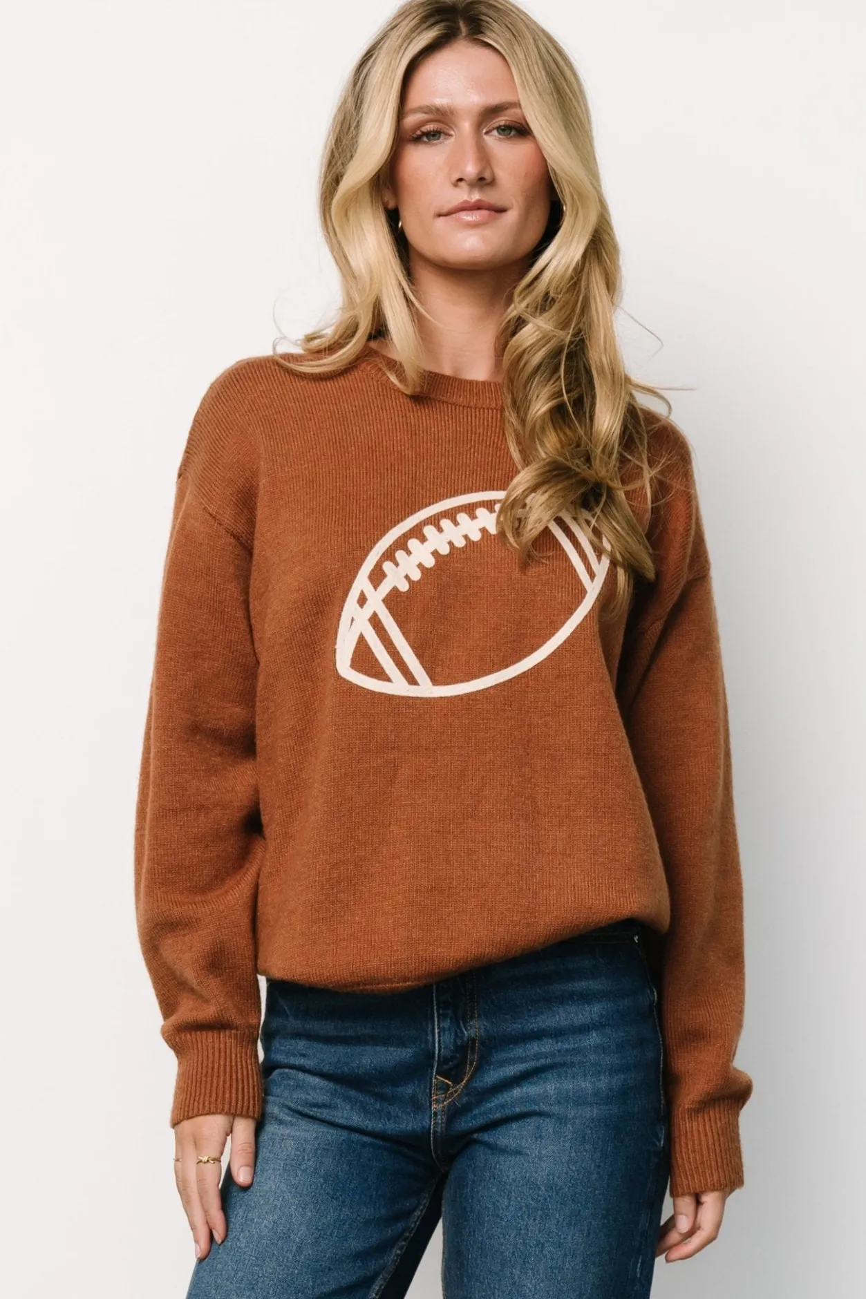 Hot Baltic Born Kelce Sweater | Brown
