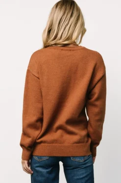 Hot Baltic Born Kelce Sweater | Brown