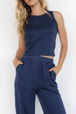 Outlet Baltic Born Kellen Tank + Jogger Set | Navy
