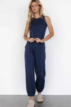 Outlet Baltic Born Kellen Tank + Jogger Set | Navy