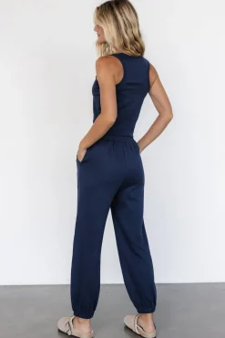 Outlet Baltic Born Kellen Tank + Jogger Set | Navy