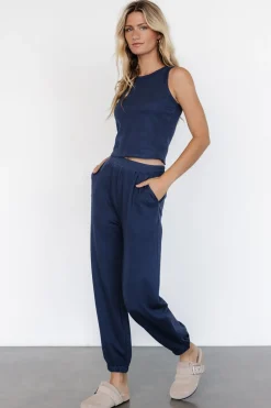 Outlet Baltic Born Kellen Tank + Jogger Set | Navy