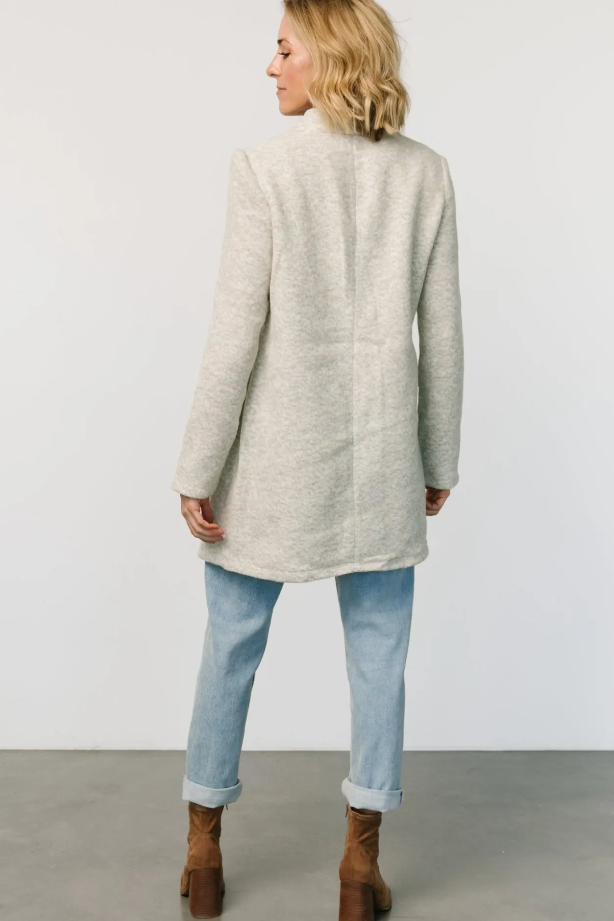 New Baltic Born Knoll Notch Jacket | Stone