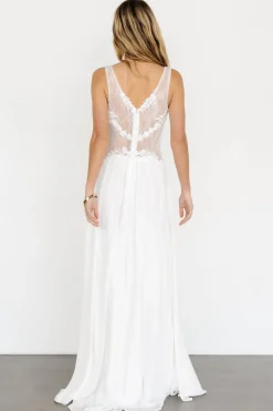 New Baltic Born Konstantina Gown | White