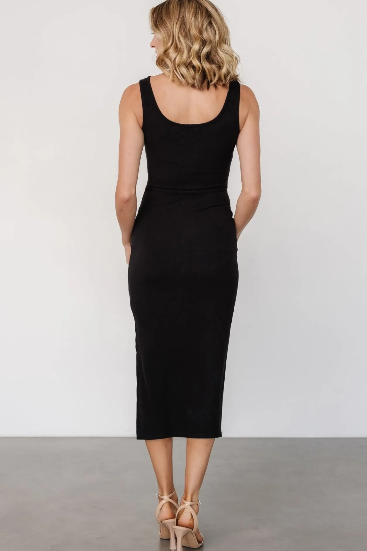 Discount Baltic Born Kylee Front Tie Dress | Black