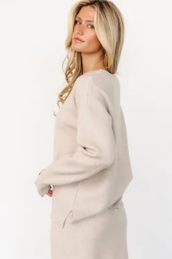 Hot Baltic Born Laurent Sweater | Taupe