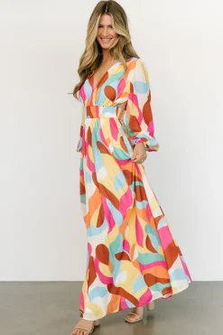 Clearance Baltic Born Lawson Maxi Dress | Multi Print MultiPrint