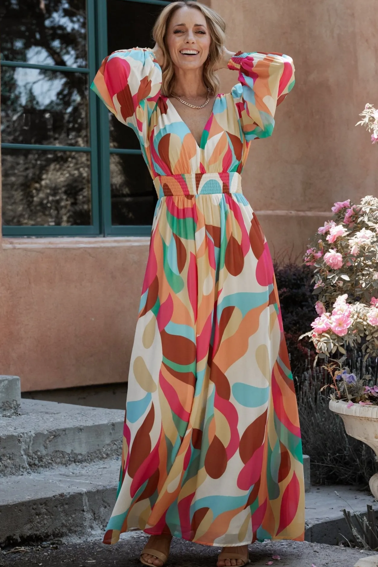 Clearance Baltic Born Lawson Maxi Dress | Multi Print MultiPrint