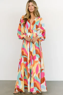Clearance Baltic Born Lawson Maxi Dress | Multi Print MultiPrint