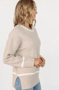 New Baltic Born Levine Sweater | Natural