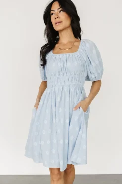 Discount Baltic Born Lexington Short Dress | Blue