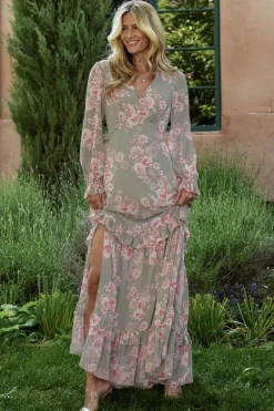 Best Baltic Born Liliana Maxi Dress | Dusty Sage + Rose DustySage+Rose