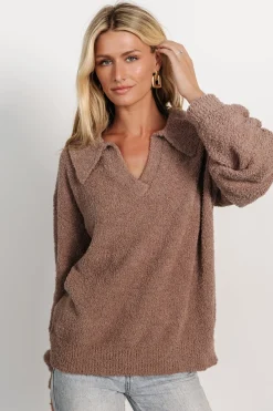 Sale Baltic Born Lockwood Sweater | Vintage Taupe VintageTaupe
