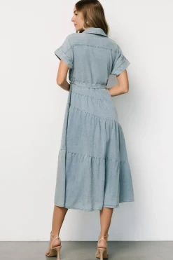 Discount Baltic Born Logan Button Up Dress | Denim