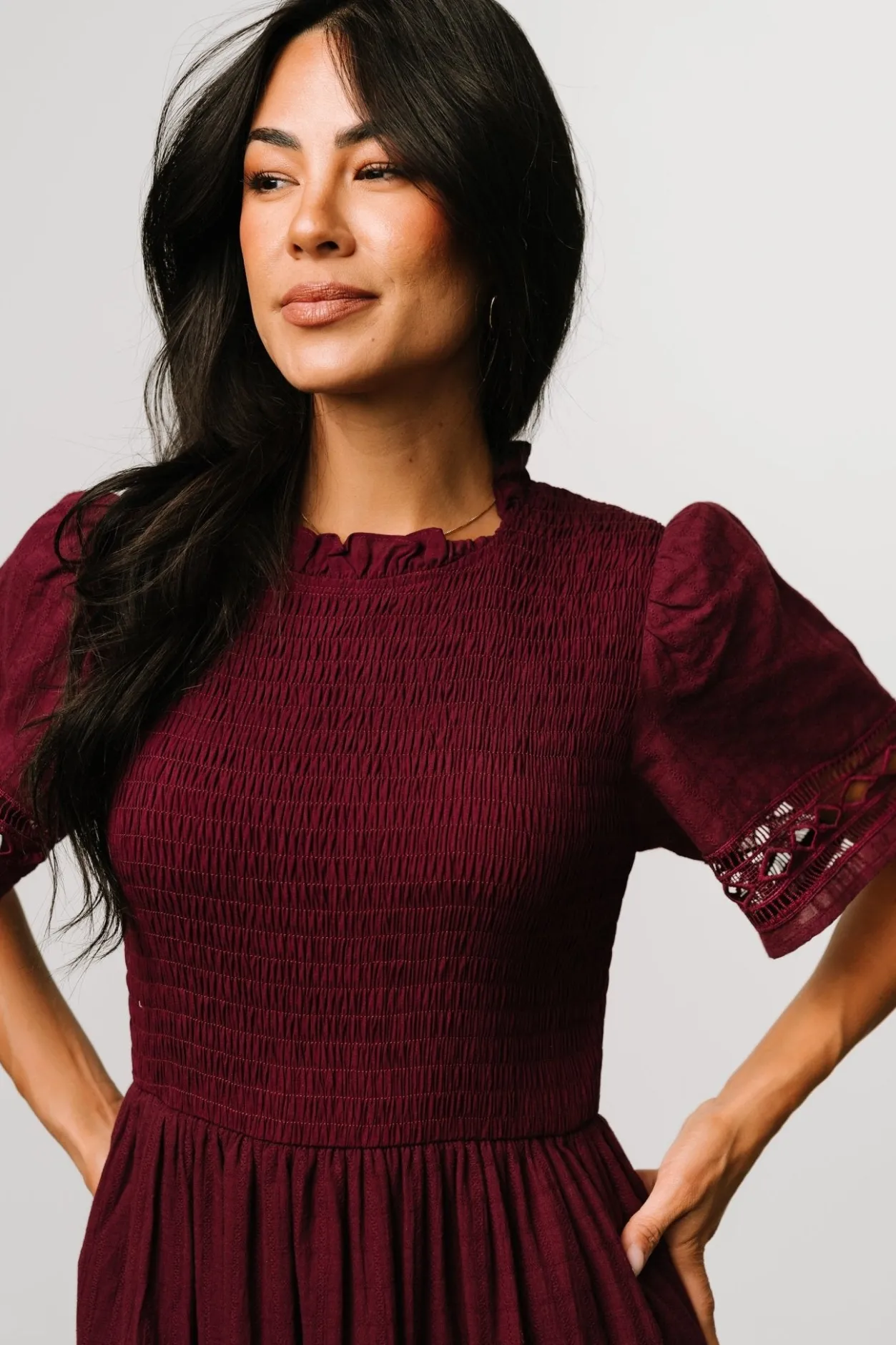 New Baltic Born Loveland Geo Lace Maxi Dress | Mulberry