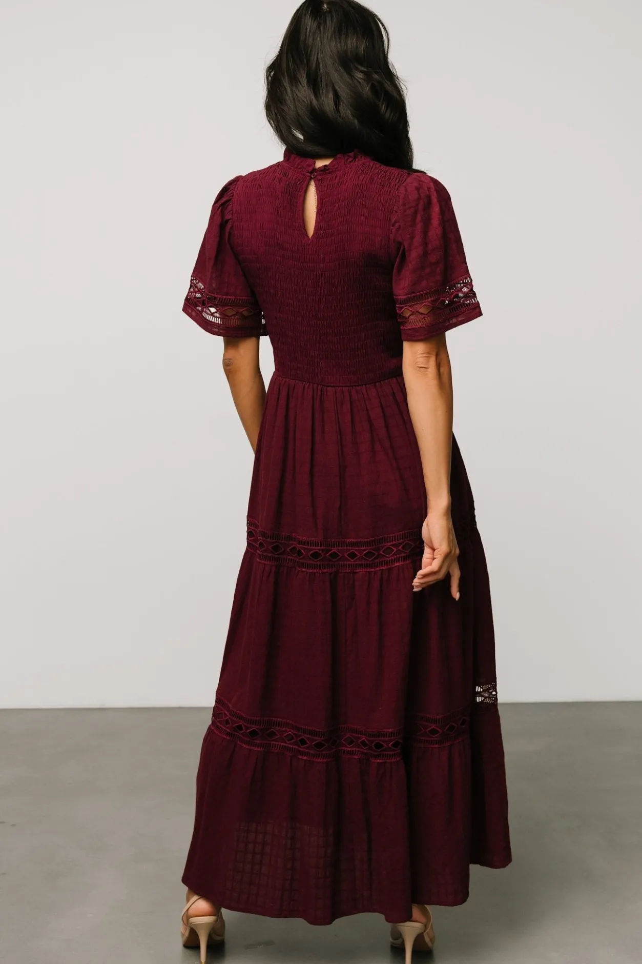 New Baltic Born Loveland Geo Lace Maxi Dress | Mulberry