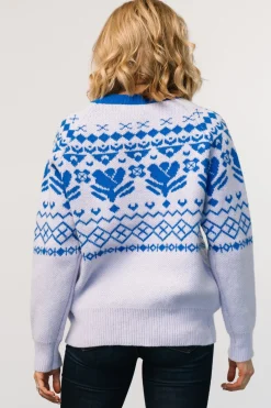 Discount Baltic Born Lucerne Sweater | Blue Multi BlueMulti