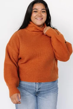 Discount Baltic Born Malcolm Turtleneck Sweater | Spice