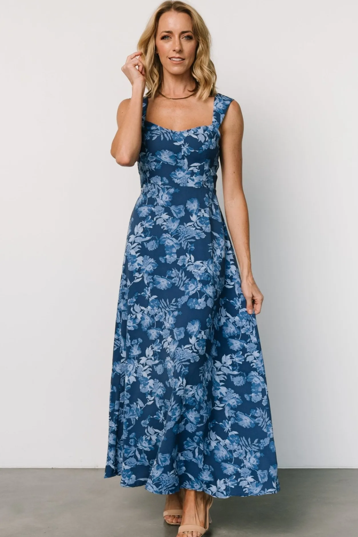 Best Baltic Born Mandy Maxi Dress | Blue Floral BlueFloral