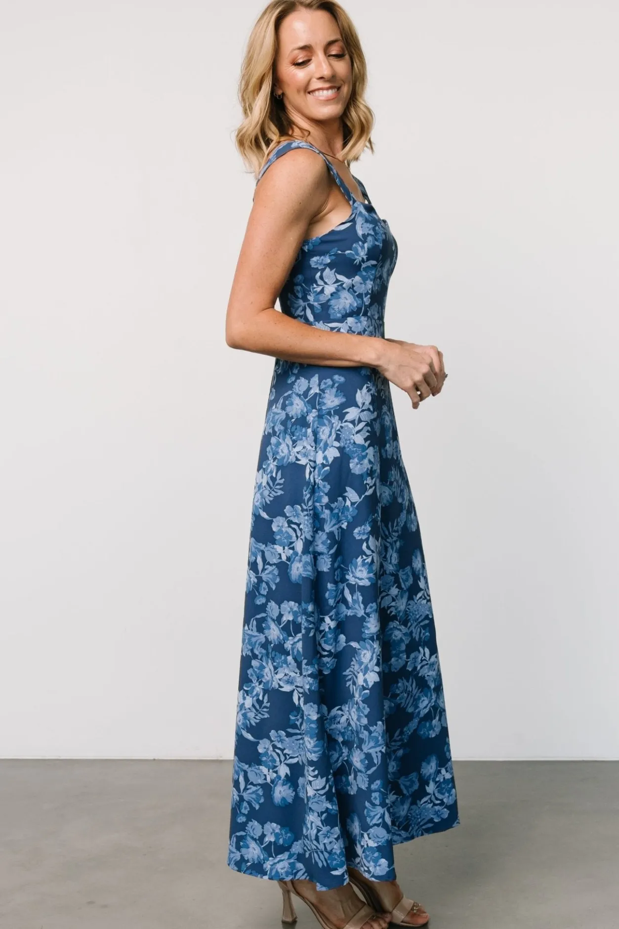 Best Baltic Born Mandy Maxi Dress | Blue Floral BlueFloral