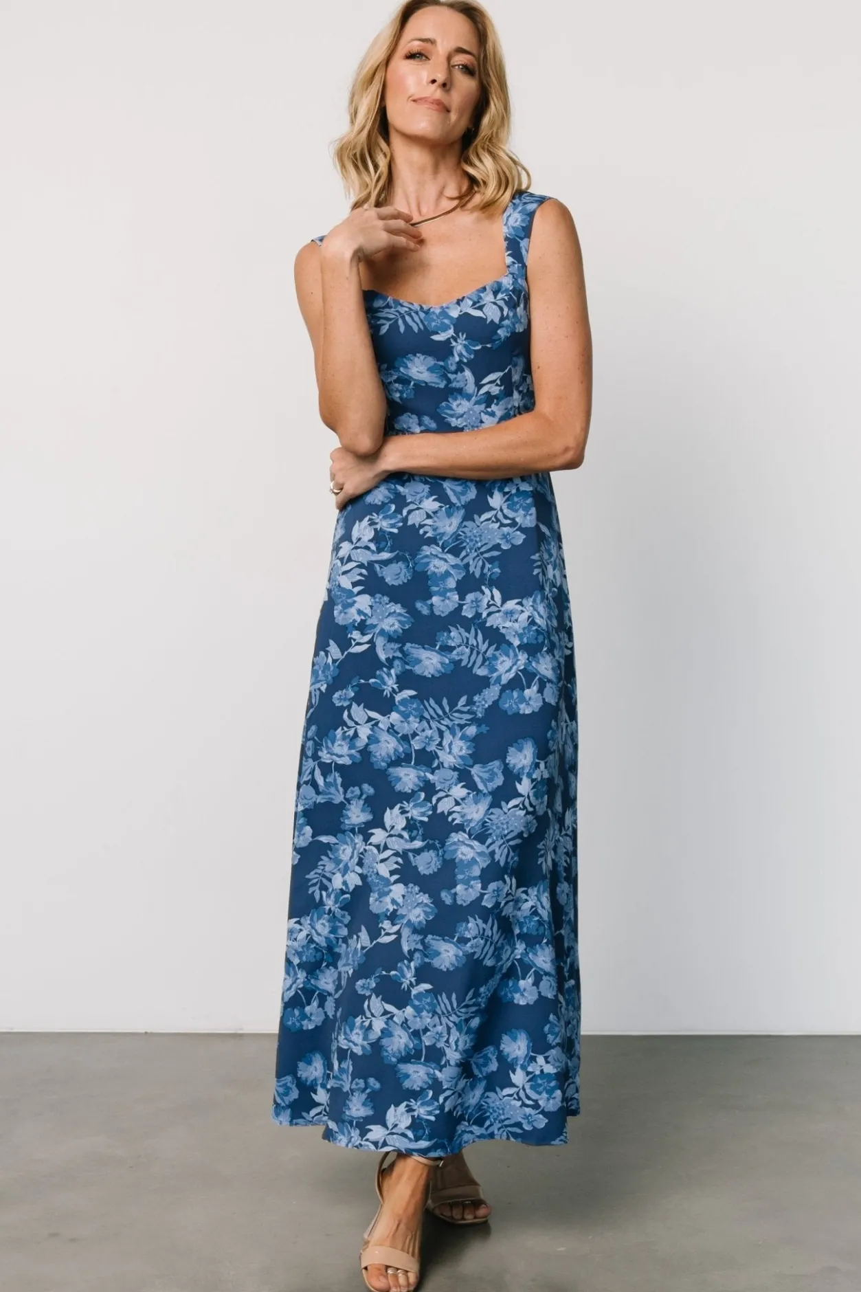 Best Baltic Born Mandy Maxi Dress | Blue Floral BlueFloral