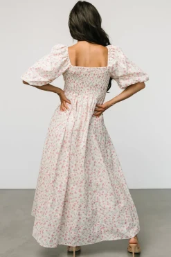 Hot Baltic Born Marguerite Maxi Dress | Cream Floral CreamFloral