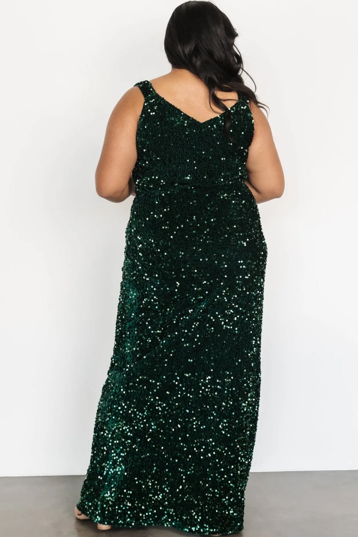 Outlet Baltic Born Marilyn Sequin Maxi Gown | Emerald