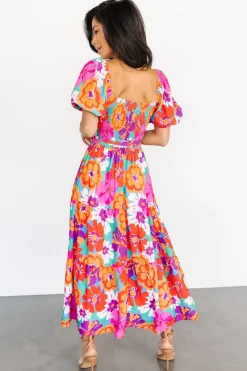 New Baltic Born Mazatlan Maxi Dress | Multi Floral MultiFloral