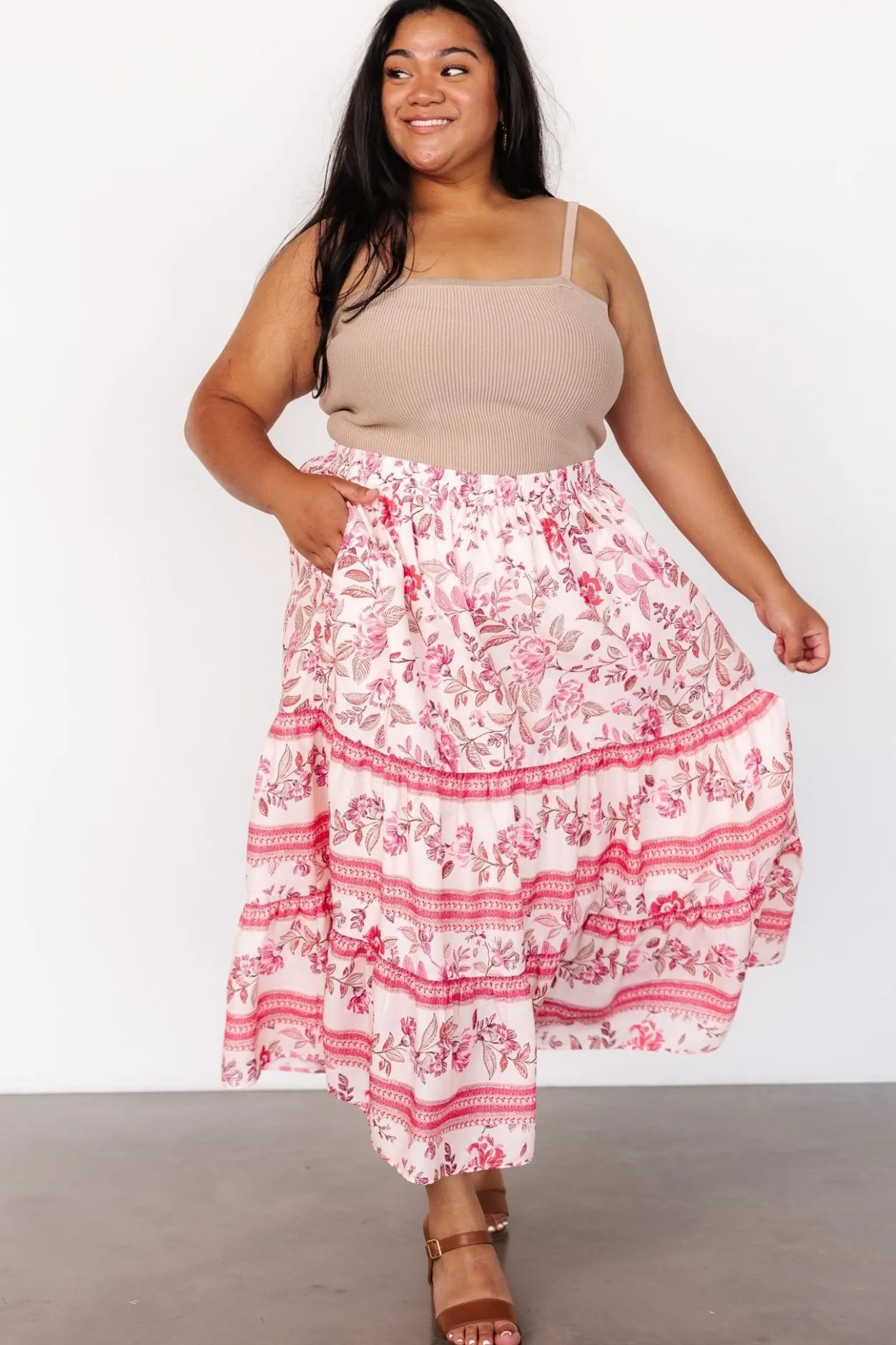 Fashion Baltic Born Meg Skirt | Blush Multi BlushMulti