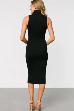 Best Baltic Born Melbourne Turtleneck Midi Dress | Black