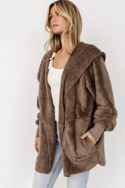 Clearance Baltic Born Melrose Teddy Jacket | Brown